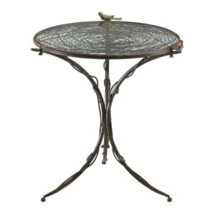 Bird Bistro Table | Muted Rust