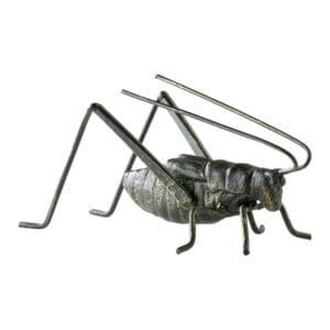 Cricket Sculpture | Raw Steel