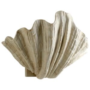 Shelly Wall Sconce | White