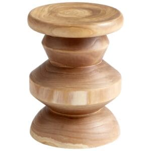 Summer Swirl Stool | Walnut