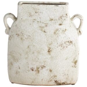 Leos Planter | White Glaze - Large