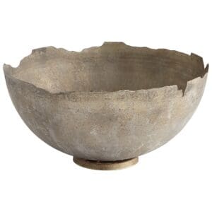 Pompeii Bowl | Whitewashed - Large
