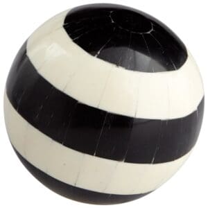 Bullseye Sphere | Black And White