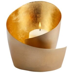Mars Candleholder | Brass - Medium