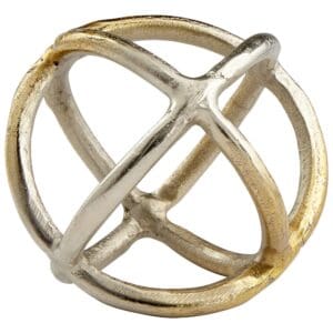 Jacks In Orbit Sphere | Nickel - Small