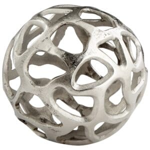 Star Chasing Sphere | Raw Nickel - Small