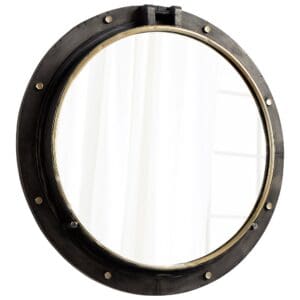 Barrel Mirror | Canyon Bronze And Gold