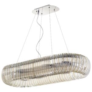 Beaming Around Pendant | Chrome - Small