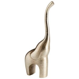 Trumpeter Sculpture | Textured Champagne - Small