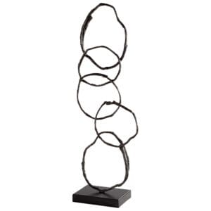 Inner Circles Sculpture | Bronze