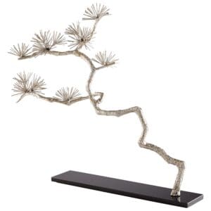 Holly Tree Sculpture | Silver Leaf