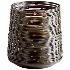 Luniana Candleholder | Antique Black - Medium