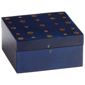 Dotty Container | Black And Brass - Small