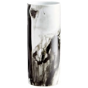 Stallion Vase | Black And White