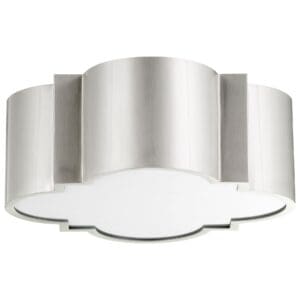 Wyatt Ceiling Mount 2-Light | Satin Nickel