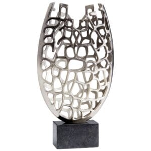 Blossoming Laurel Sculpture | Nickel