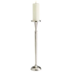 Reveri Candleholder | Nickel - Medium