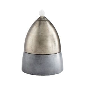 Chestnut Container | Antique Nickel - Large