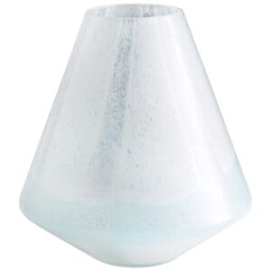 Backdrift Vase | Sky Blue And White - Small