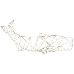 Humpback Wall Art | Gold