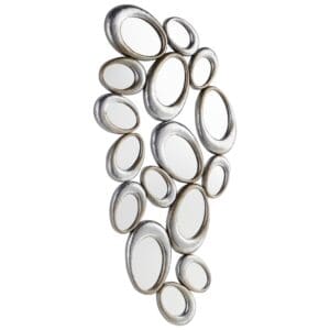 Ovate Reflections Mirror | Silver