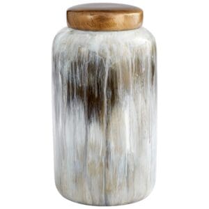 Spirit Drip Container | Olive Glaze - Small