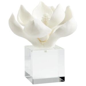 Magnolia Sculpture | White - Small
