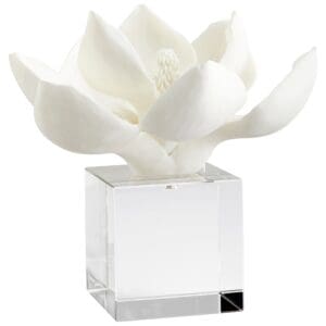 Magnolia Sculpture | White - Medium