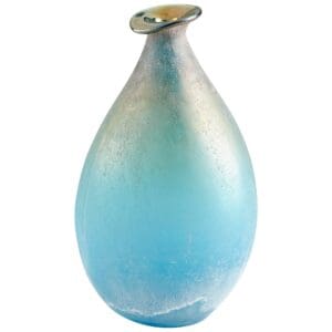 Sea Of Dreams Vase | Turquoise And Scavo - Medium