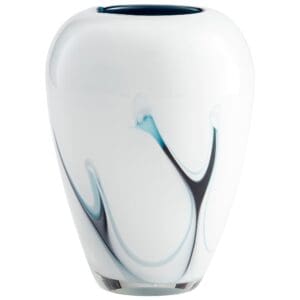 Deep Sky Vase | Blue And White - Small