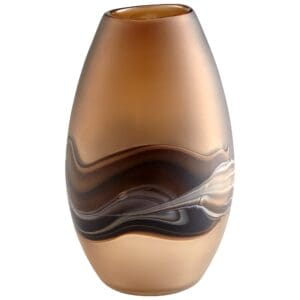 Nina Vase | Amber Swirl - Medium