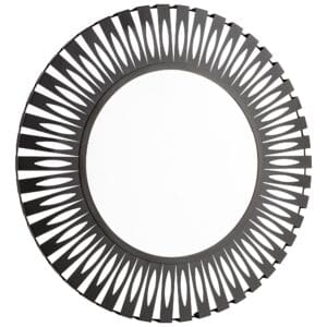 Sun Dial Mirror | Graphite