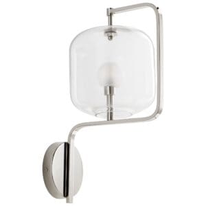 Isotope Wall Sconce | Polished Nickel