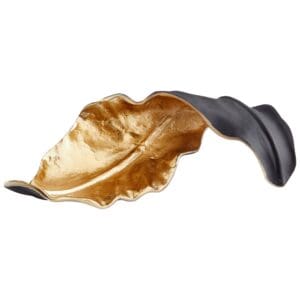 Oak Brush Sculpture | Black And Gold - Small