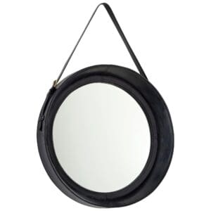 Round Venster Mirror | Blue - Large