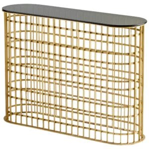 Kingdom Console Table | Antique Brass