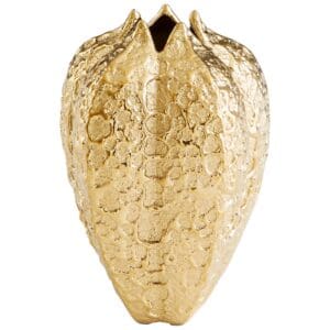 Pores Vase | Gold - Medium