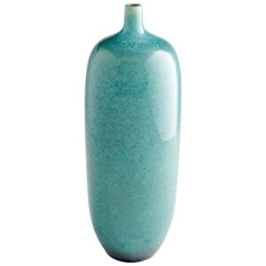 Native Gloss Vase | Turquoise Glaze - Medium