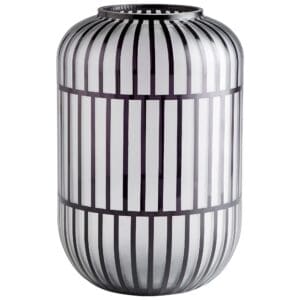 Lined Up Vase | Black - Extra Large