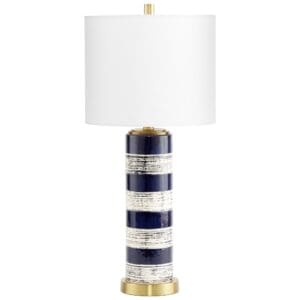 Bristle Brush Table Lamp | Blue