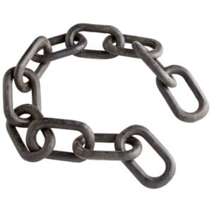 Cadena Sculpture | Black - Medium