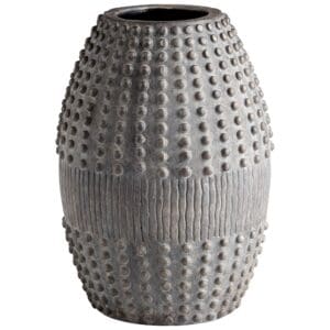Scoria Vase Designed by J Kent Martin | Gray - Small