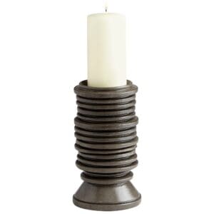 Provo Candleholder | Black - Medium