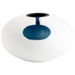 Oracle Vase | Blue And White - Small