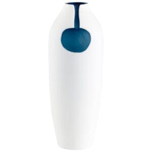 Oracle Vase | Blue And White - Large
