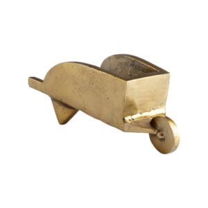 Wheelbarrow Token | Aged Brass