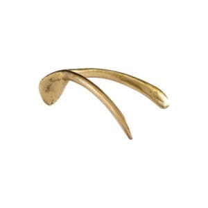 Wishbone Token | Aged Brass
