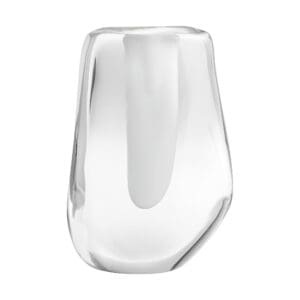 Inverted Oppulence Vase Short | Clear