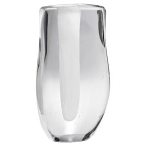 Inverted Oppulence Vase Tall | Clear