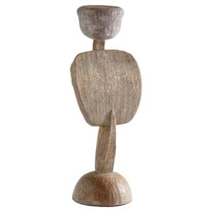 Chakra Sculpture | Weathered Grey - Small